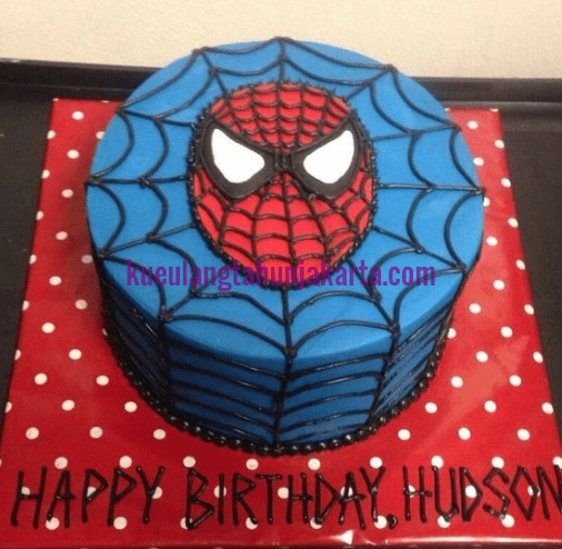 Detail Kue Tart Gambar Spiderman Nomer 4