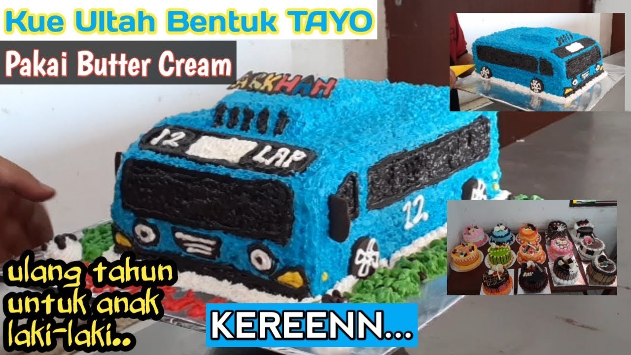 Detail Kue Tart Gambar Tayo Nomer 55