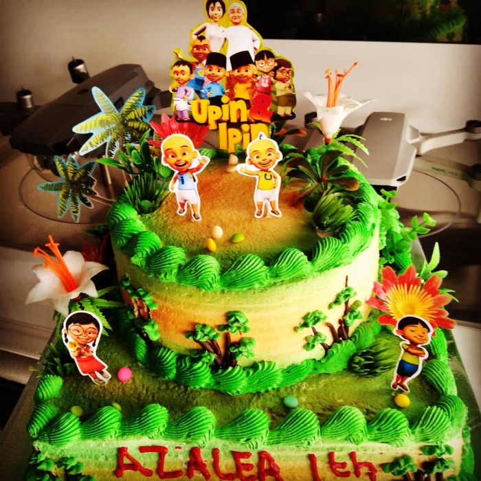 Detail Kue Tart Gambar Upin Ipin Nomer 35