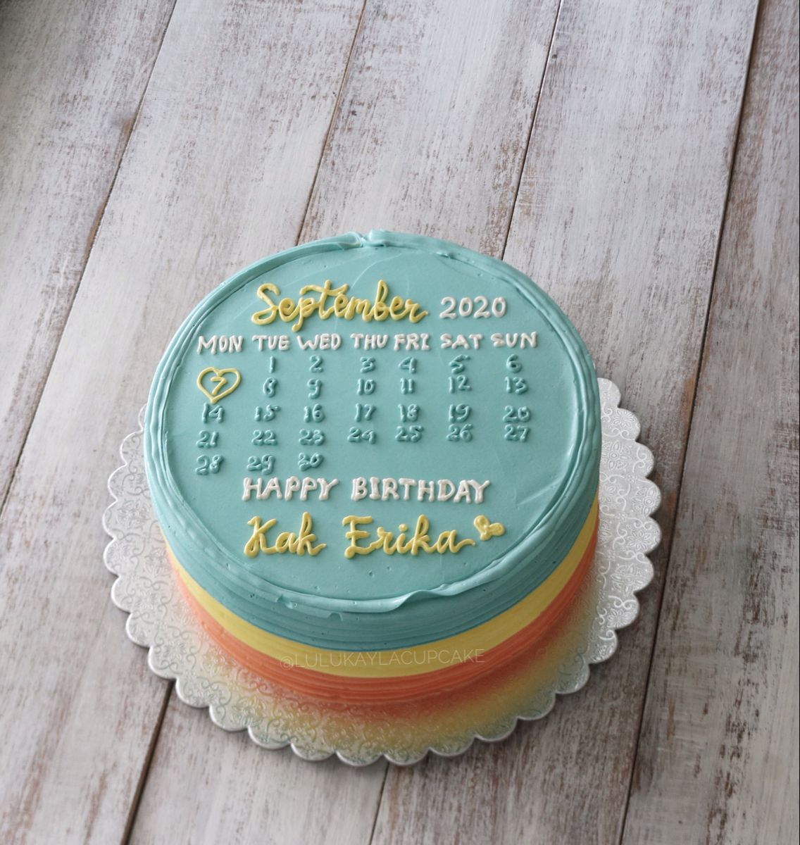 Kue Tart Kalender - KibrisPDR