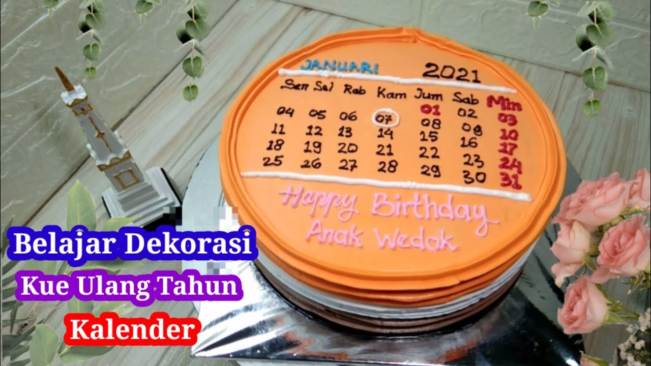 Detail Kue Tart Kalender Nomer 16