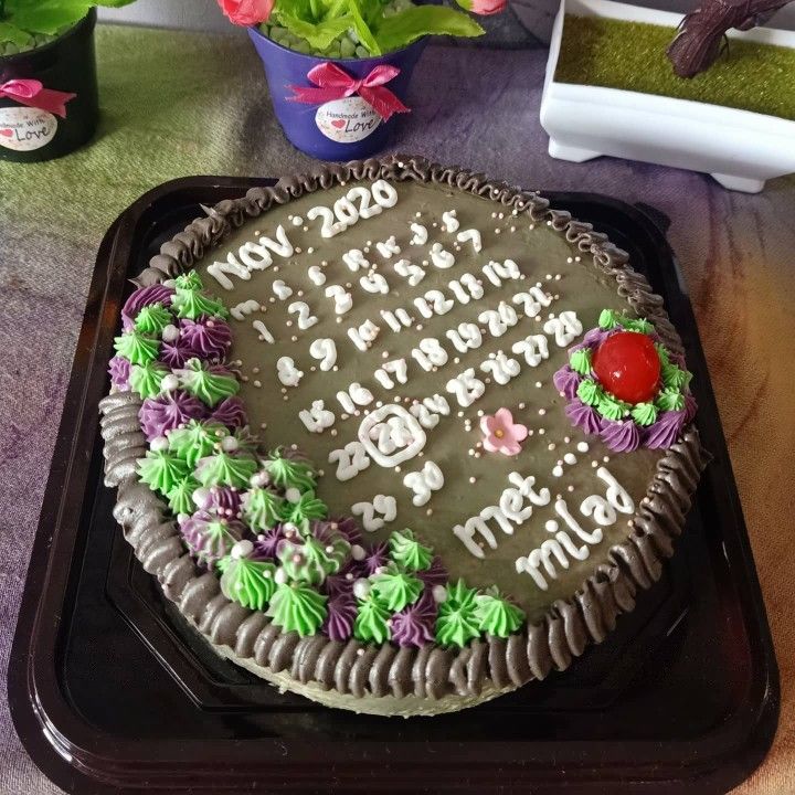 Detail Kue Tart Kalender Nomer 35