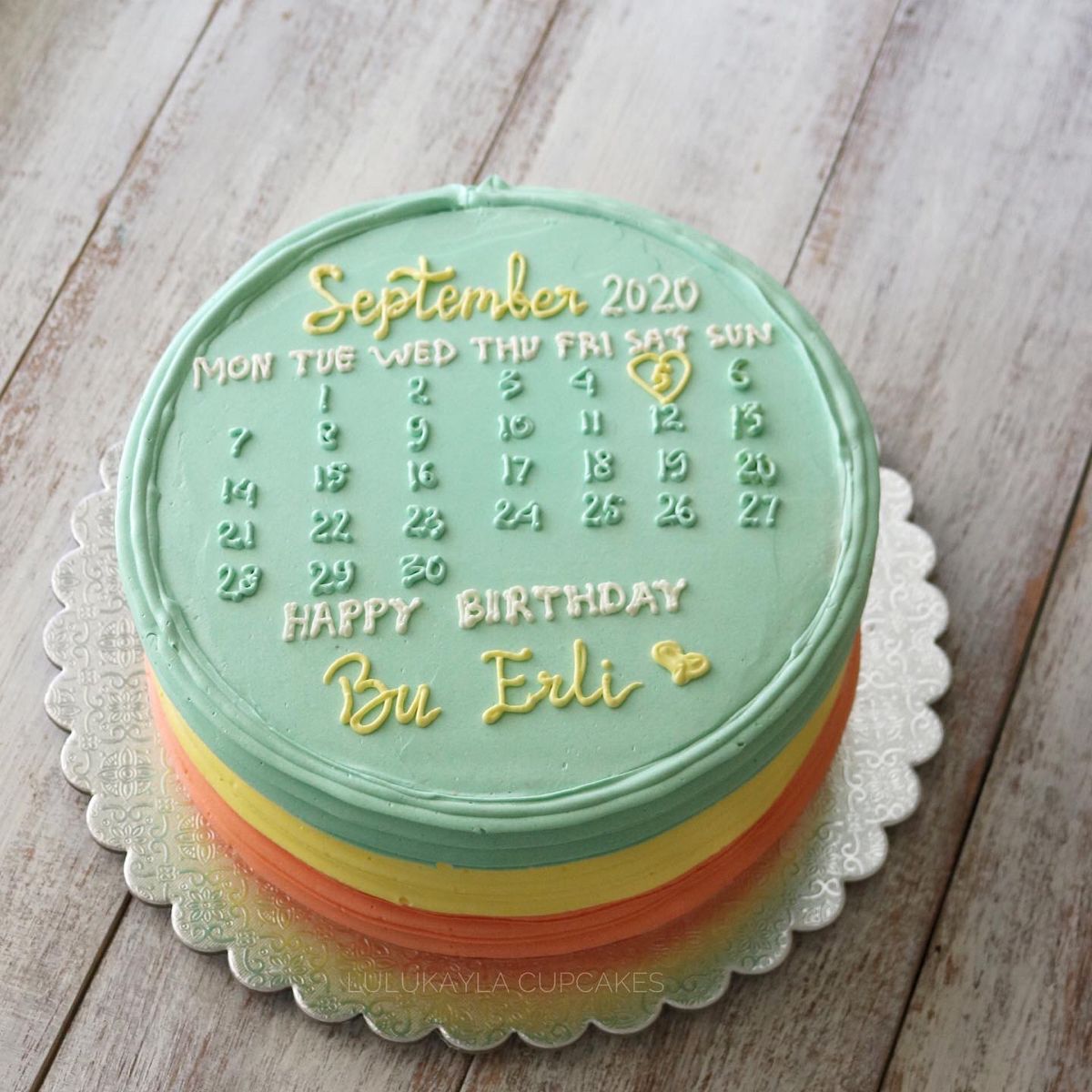 Detail Kue Tart Kalender Nomer 9