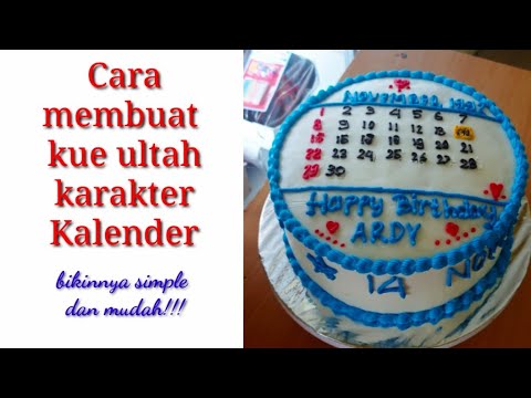 Detail Kue Tart Kalender Nomer 10