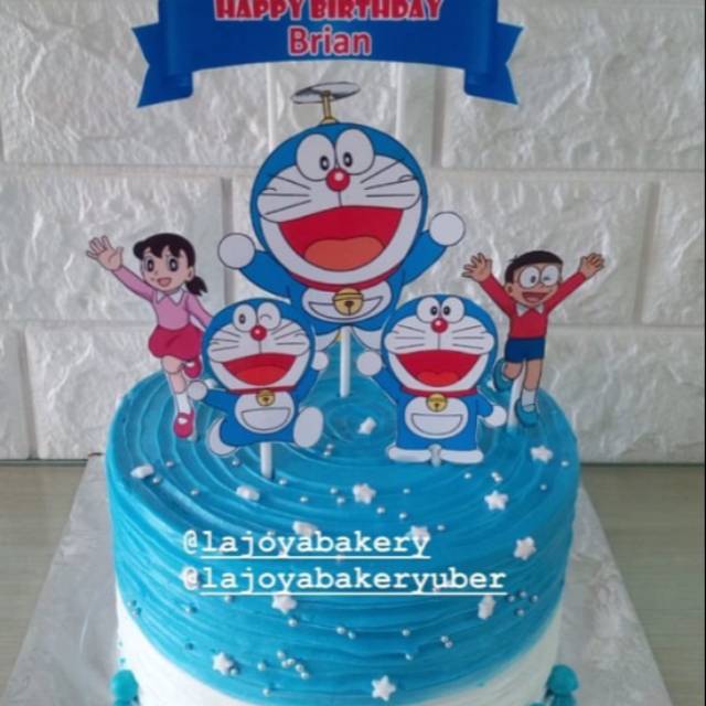 Detail Kue Tart Karakter Doraemon Nomer 2