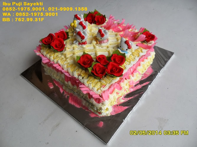 Detail Kue Tart Kotak Bunga Nomer 56