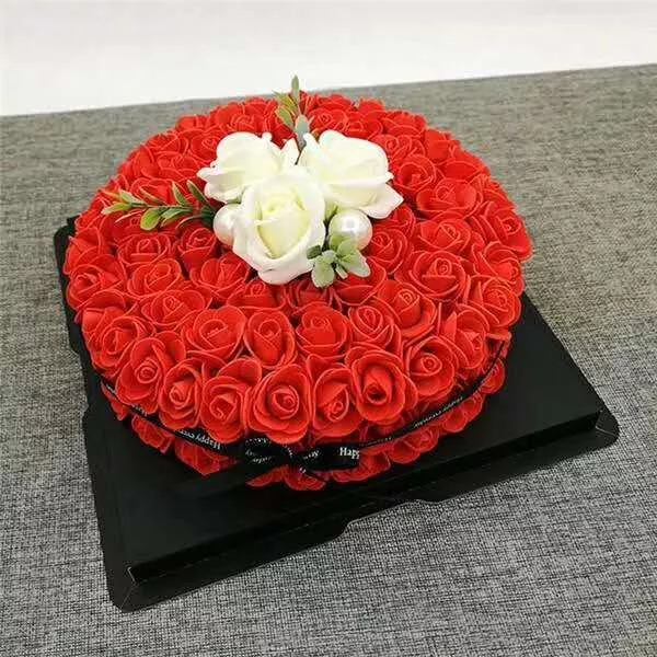 Detail Kue Tart Mawar Merah Nomer 11