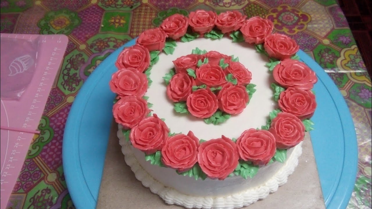 Detail Kue Tart Mawar Merah Nomer 15