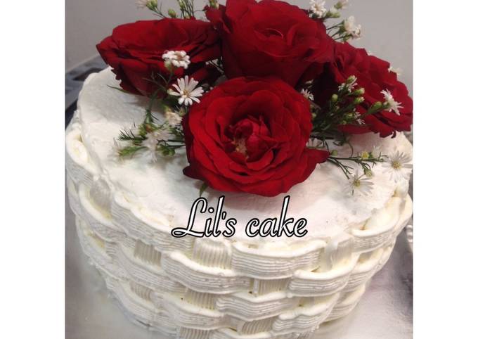 Detail Kue Tart Mawar Merah Nomer 21