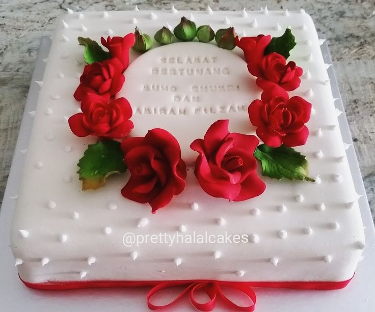 Detail Kue Tart Mawar Merah Nomer 24