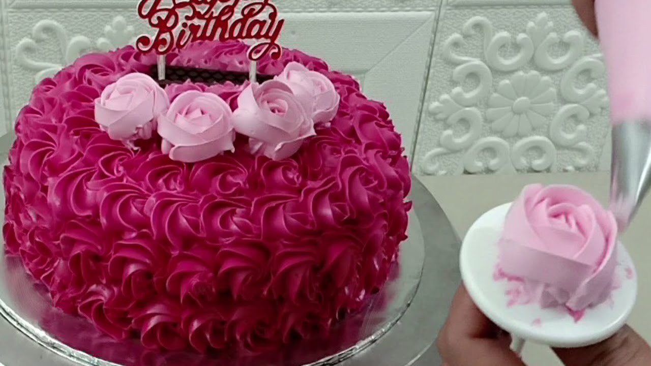 Detail Kue Tart Mawar Merah Nomer 4