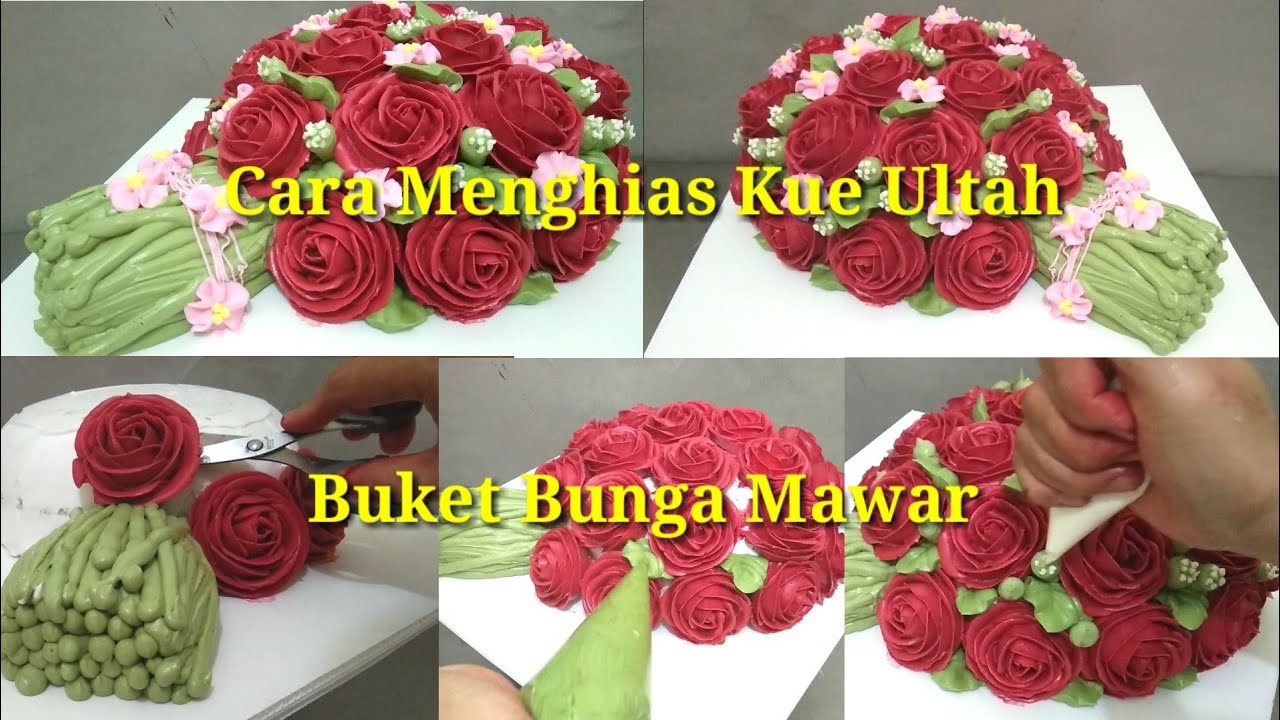 Detail Kue Tart Mawar Merah Nomer 30