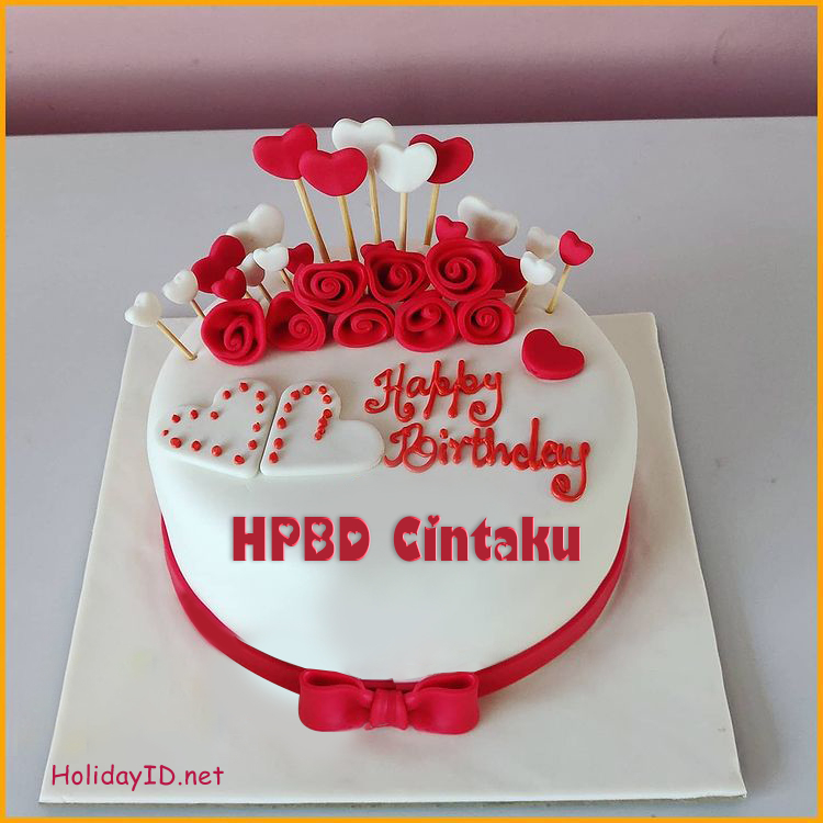 Detail Kue Tart Mawar Merah Nomer 39