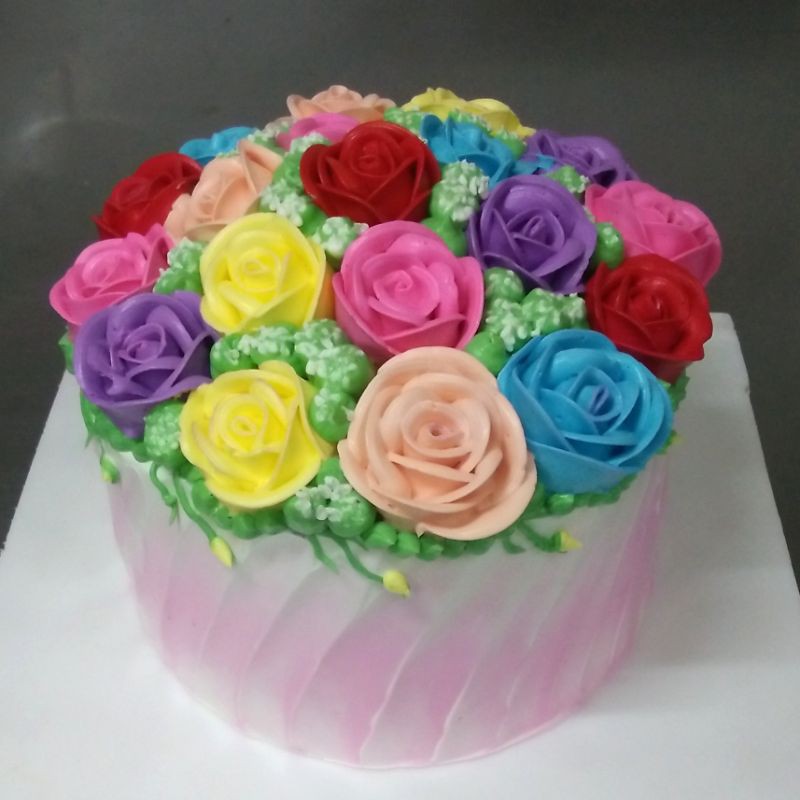 Detail Kue Tart Mawar Merah Nomer 50