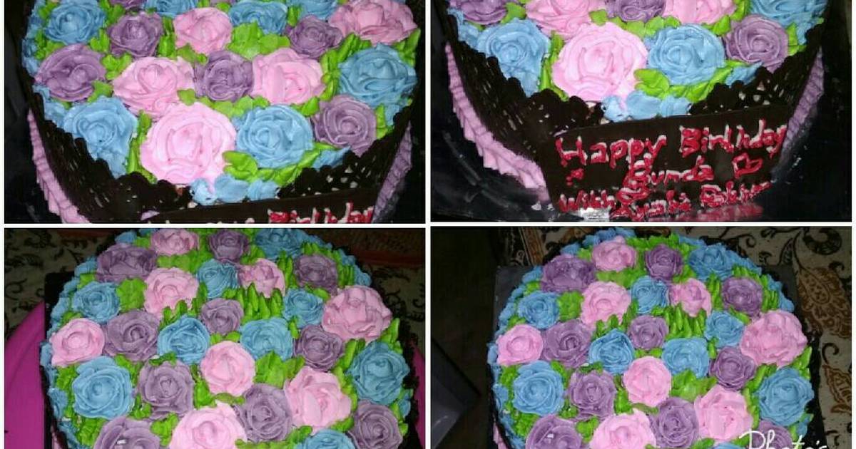 Detail Kue Tart Mawar Merah Nomer 52
