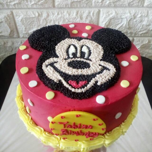 Detail Kue Tart Mickey Mouse Nomer 6