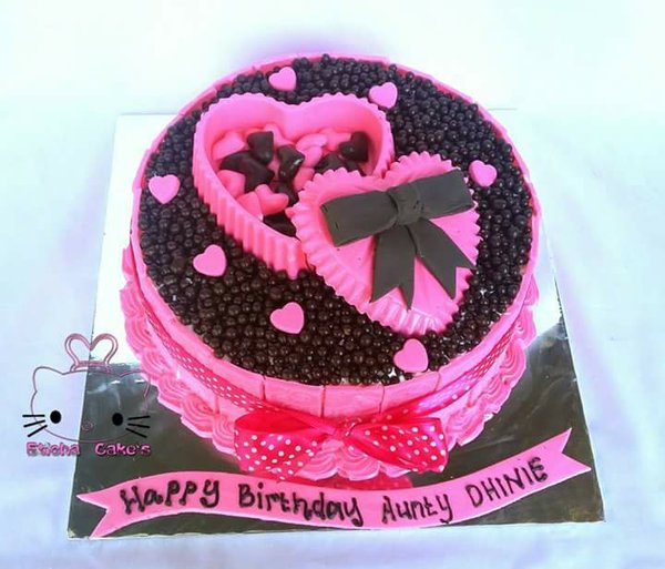 Detail Kue Tart Pink Coklat Nomer 48