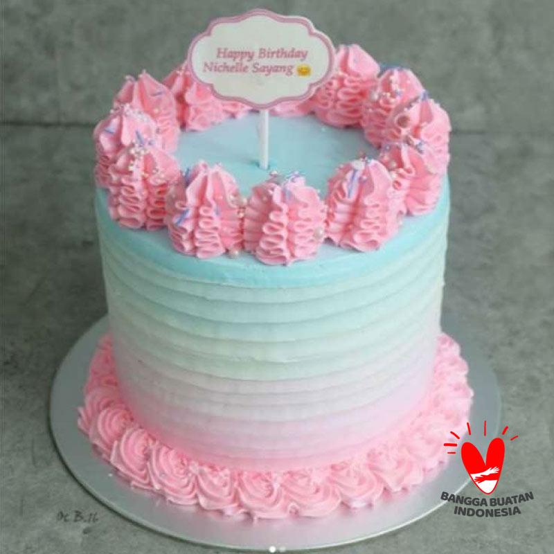 Detail Kue Tart Pink Putih Nomer 29