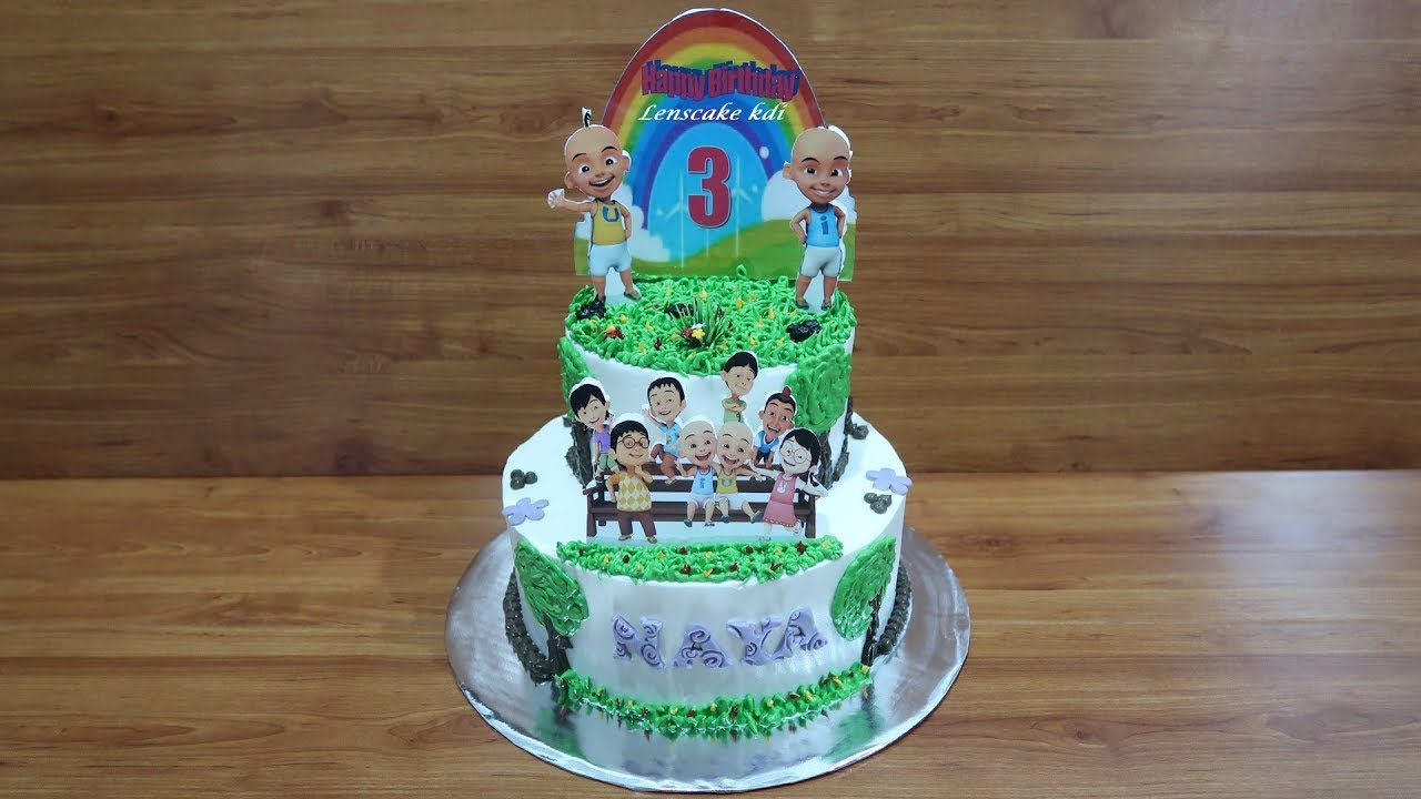 Detail Kue Tart Upin Ipin Nomer 47