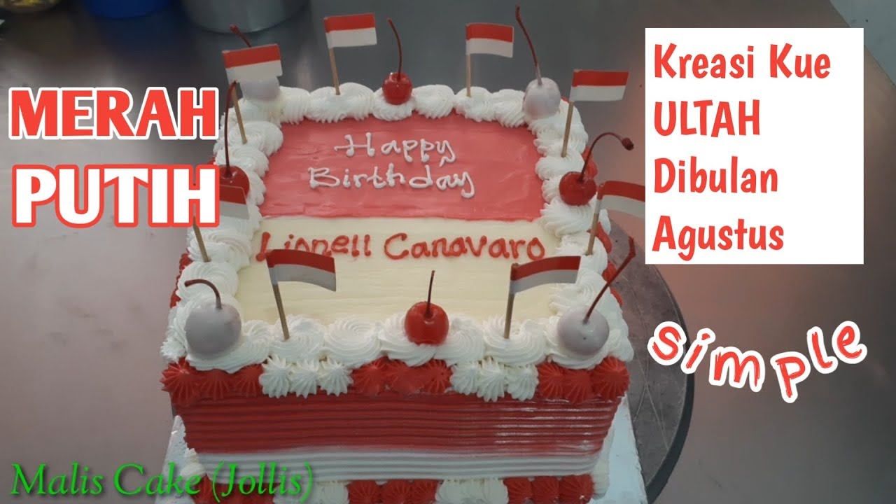 Detail Kue Tart Warna Merah Nomer 50