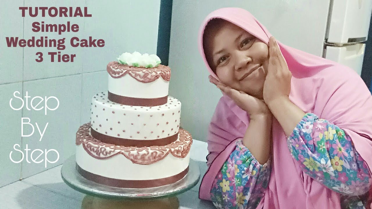 Detail Kue Tart Wedding Sederhana Nomer 11