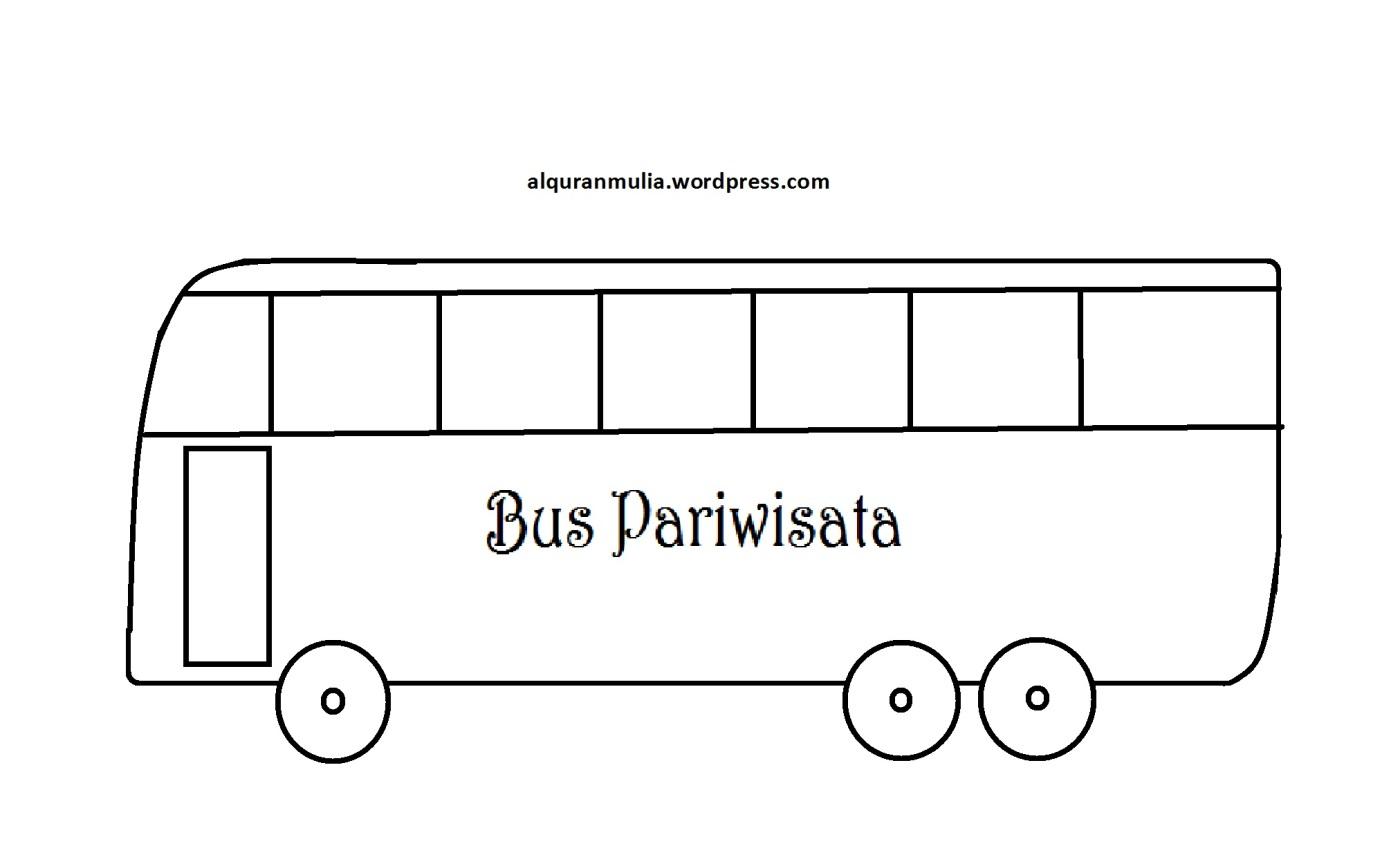 Detail Mewarnai Gambar Bus Nomer 48