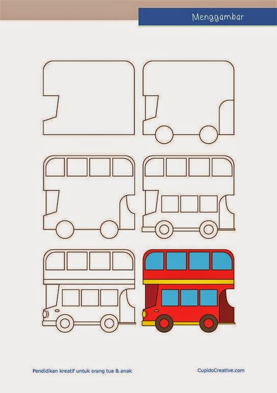 Detail Mewarnai Gambar Bus Tingkat Nomer 15