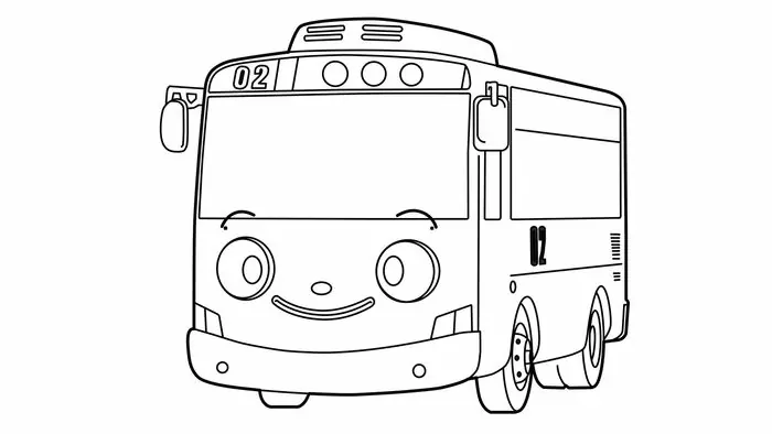 Detail Mewarnai Gambar Bus Tingkat Nomer 40