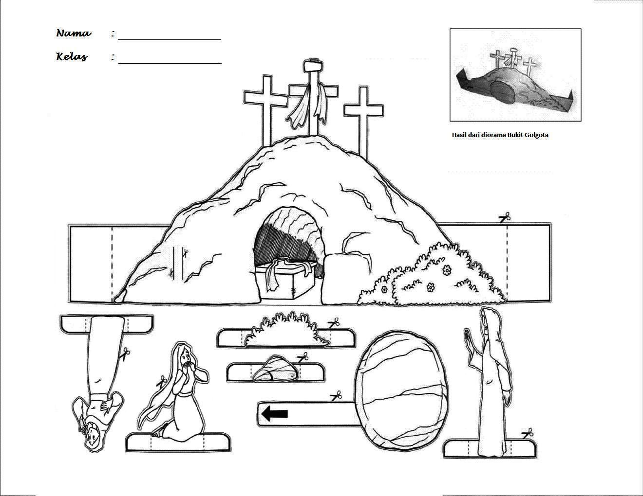 Detail Mewarnai Gambar Cerita Alkitab Nomer 13