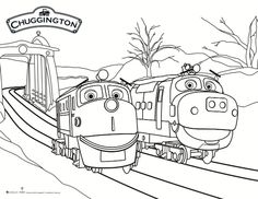 Detail Mewarnai Gambar Chuggington Nomer 11