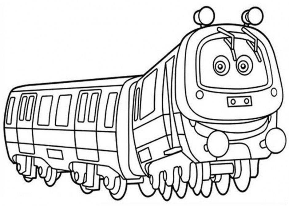 Detail Mewarnai Gambar Chuggington Nomer 15