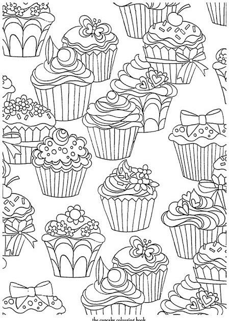 Detail Mewarnai Gambar Cupcake Nomer 2