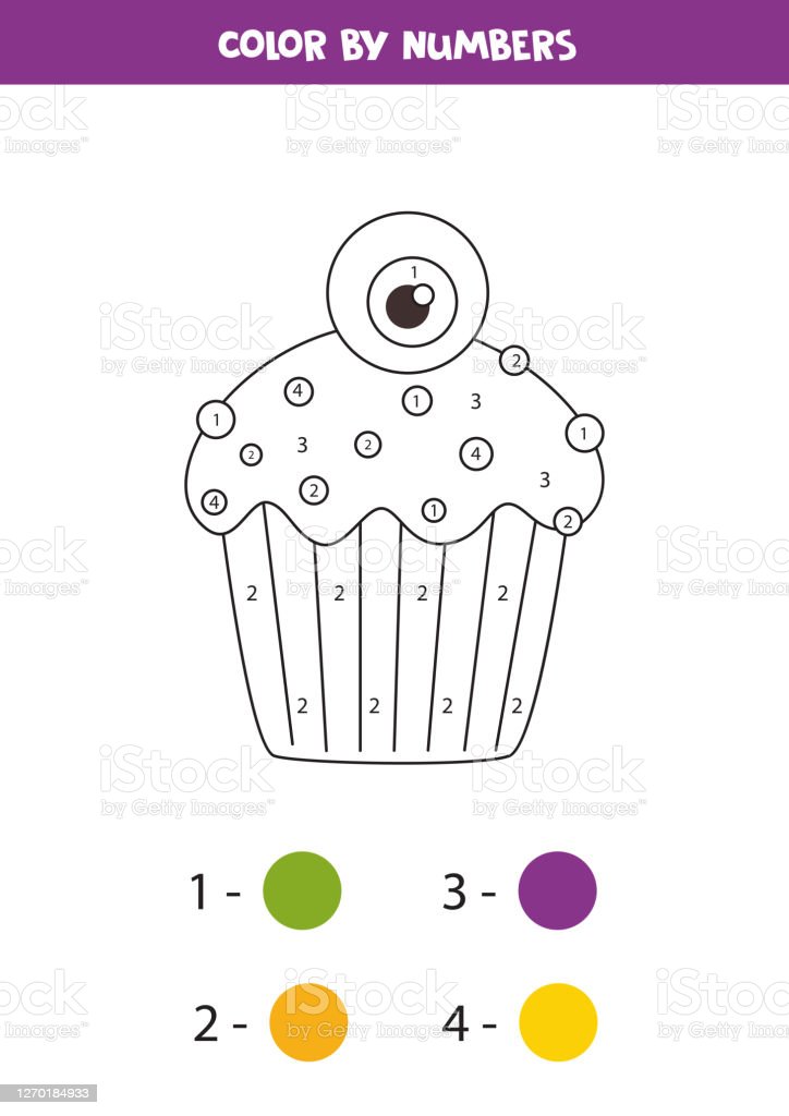 Detail Mewarnai Gambar Cupcake Nomer 36