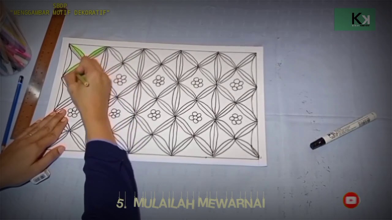 Detail Mewarnai Gambar Dekoratif Nomer 43