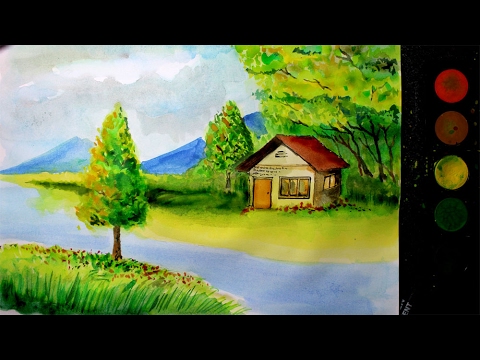 Detail Mewarnai Gambar Dengan Cat Air Nomer 3