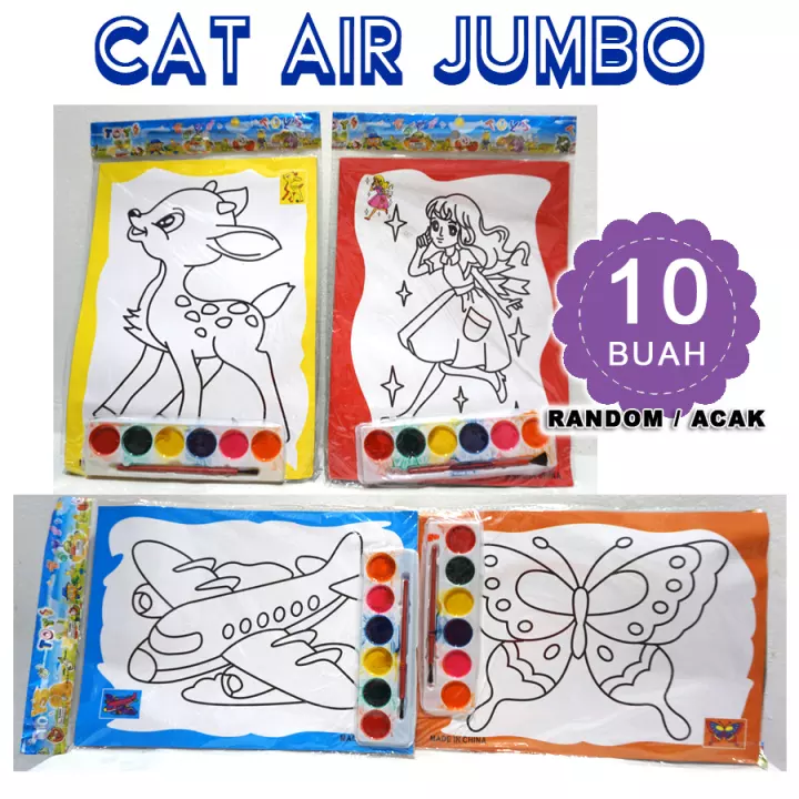 Detail Mewarnai Gambar Dengan Cat Air Nomer 32