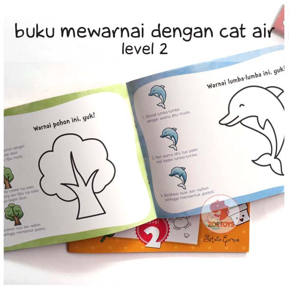 Detail Mewarnai Gambar Dengan Cat Air Nomer 49