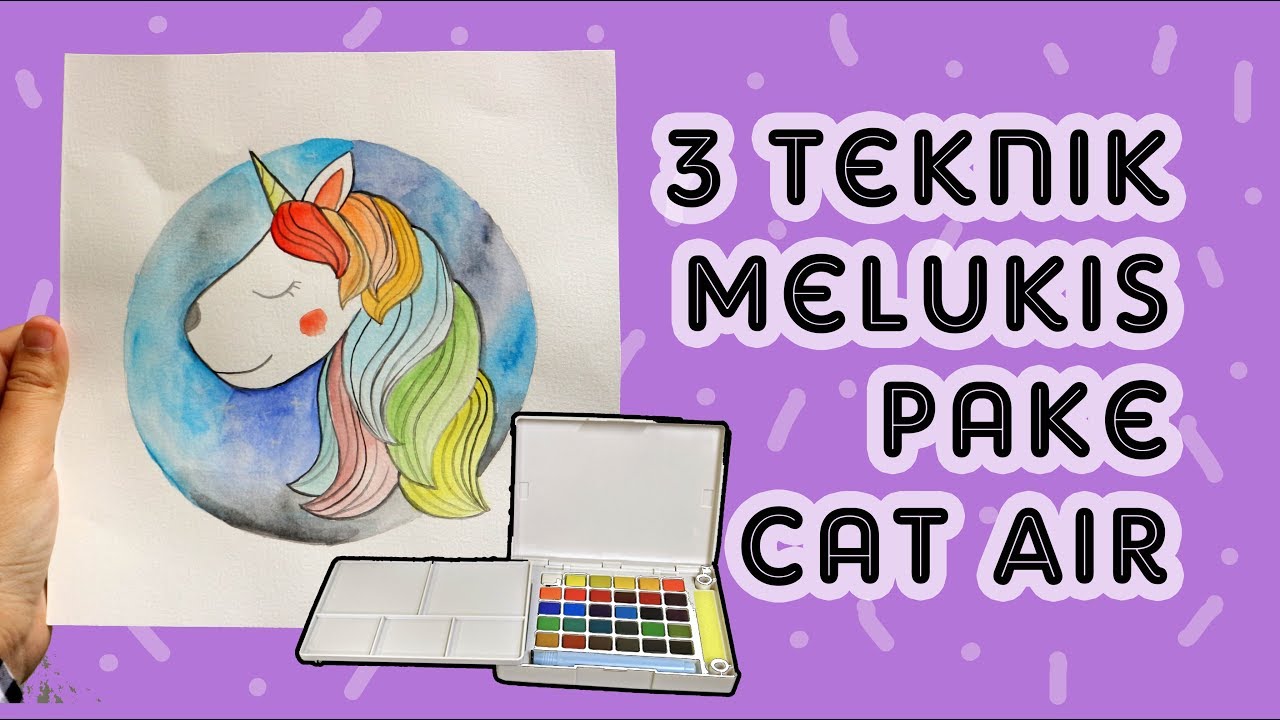 Detail Mewarnai Gambar Dengan Cat Air Nomer 9