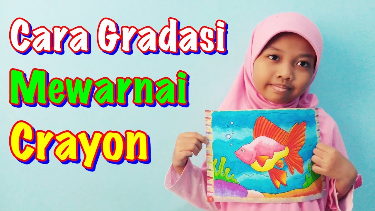 Detail Mewarnai Gambar Dengan Crayon Nomer 25