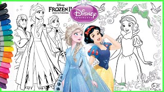 Detail Mewarnai Gambar Frozen 2 Nomer 7