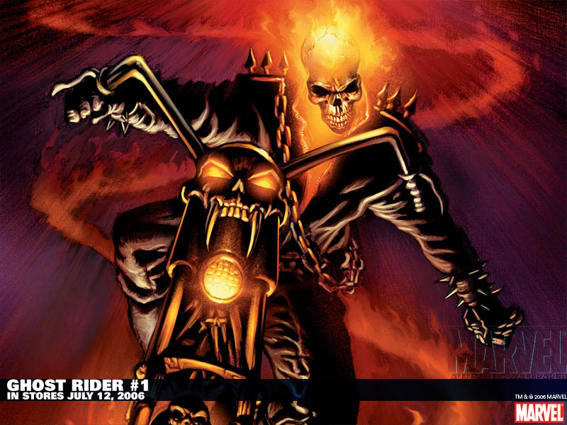 Detail Mewarnai Gambar Ghost Rider Nomer 51