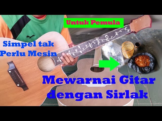 Detail Mewarnai Gambar Gitar Nomer 32