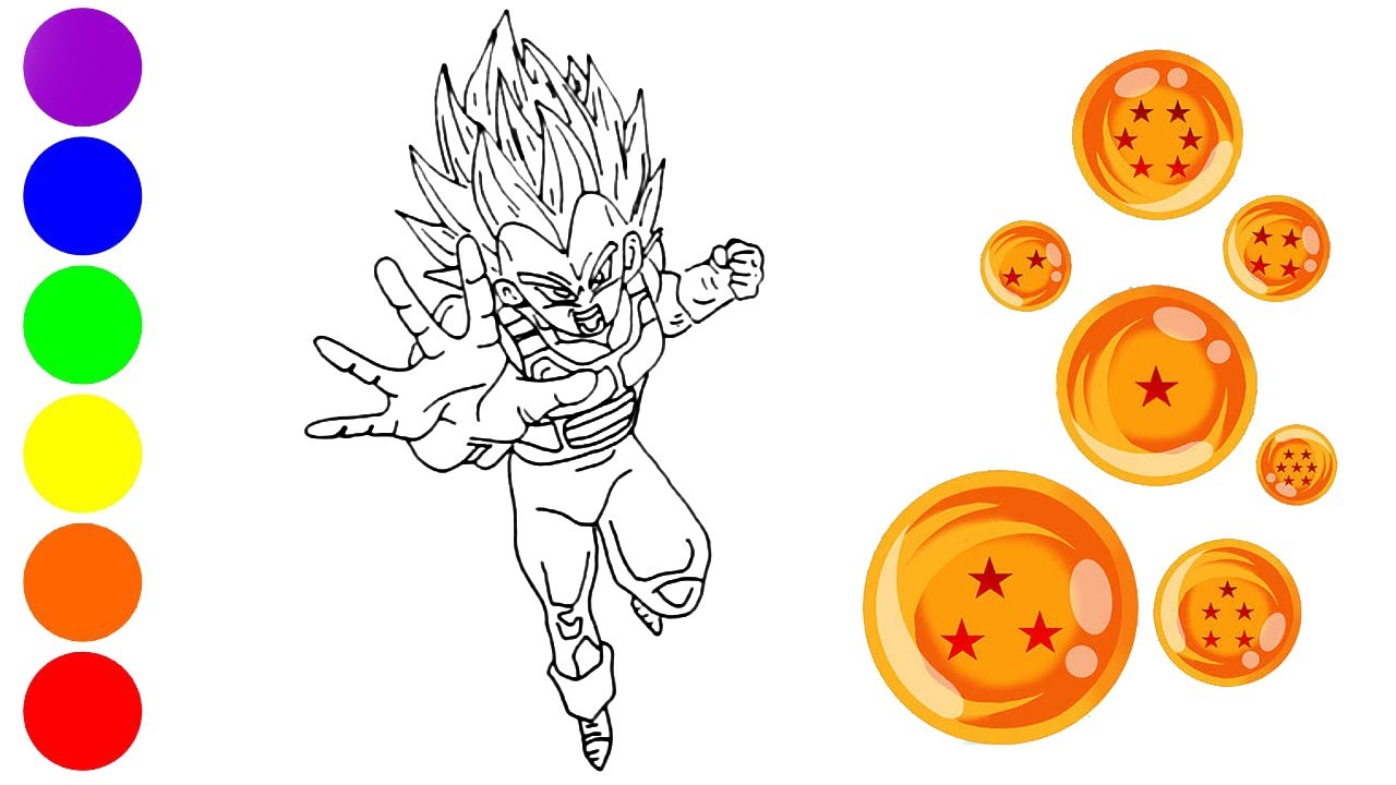 Detail Mewarnai Gambar Goku Nomer 29