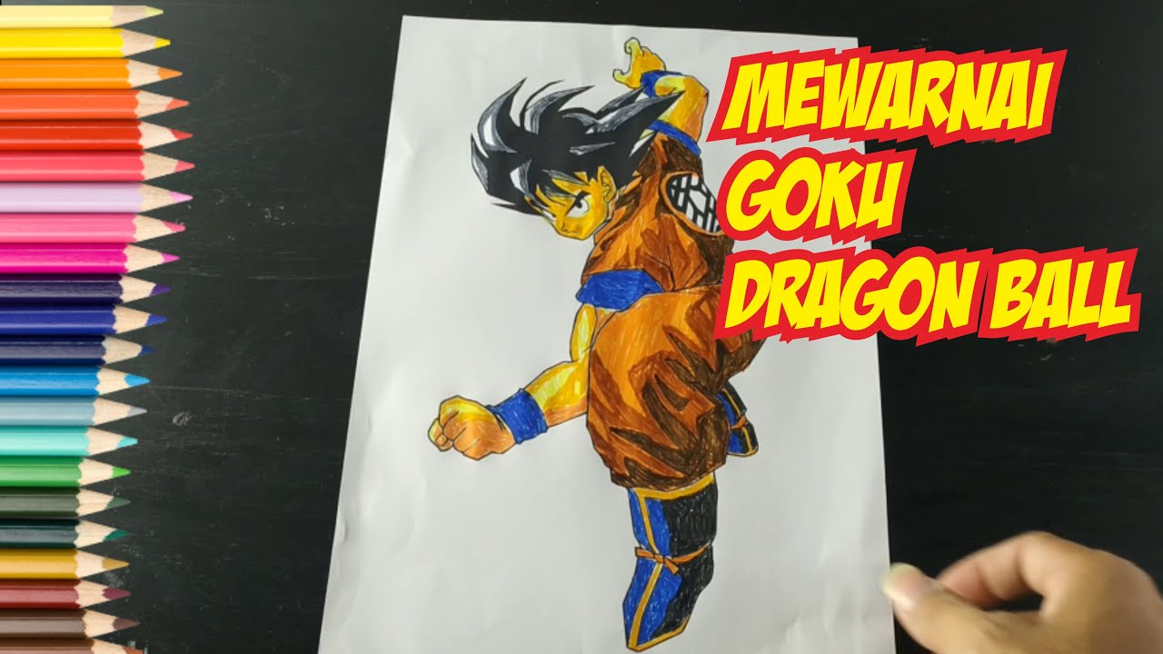 Detail Mewarnai Gambar Goku Nomer 35