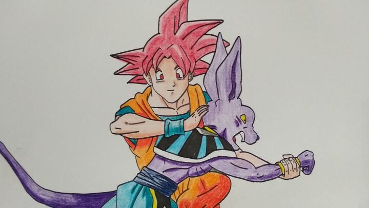 Detail Mewarnai Gambar Goku Nomer 46