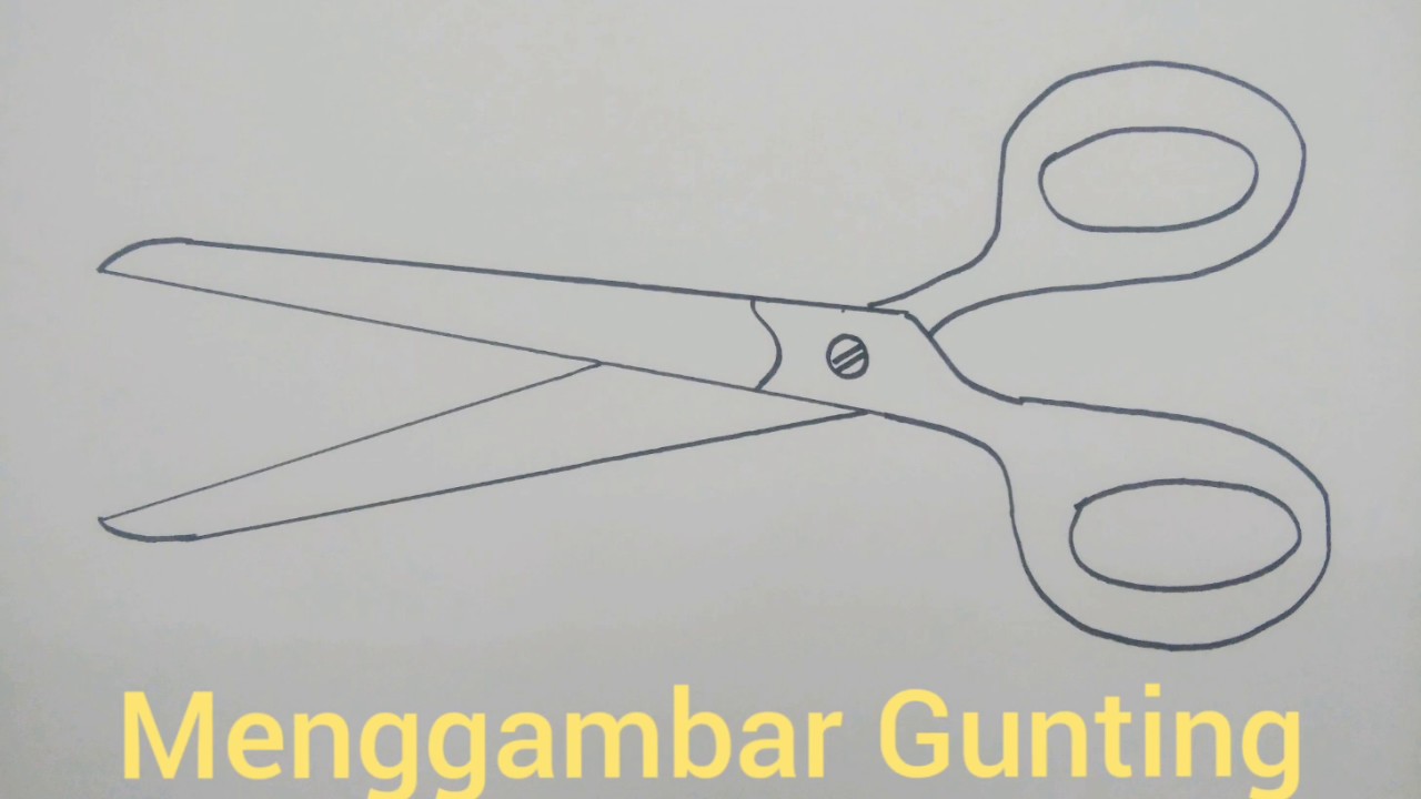 Detail Mewarnai Gambar Gunting Nomer 19