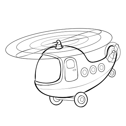 Detail Mewarnai Gambar Helikopter Nomer 44