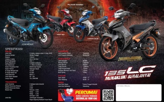 Detail Mewarnai Gambar Hitam Putih Motor Yamaha Mx 135 Nomer 53