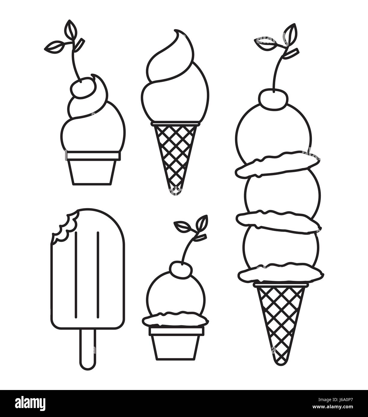 Detail Mewarnai Gambar Ice Cream Nomer 37