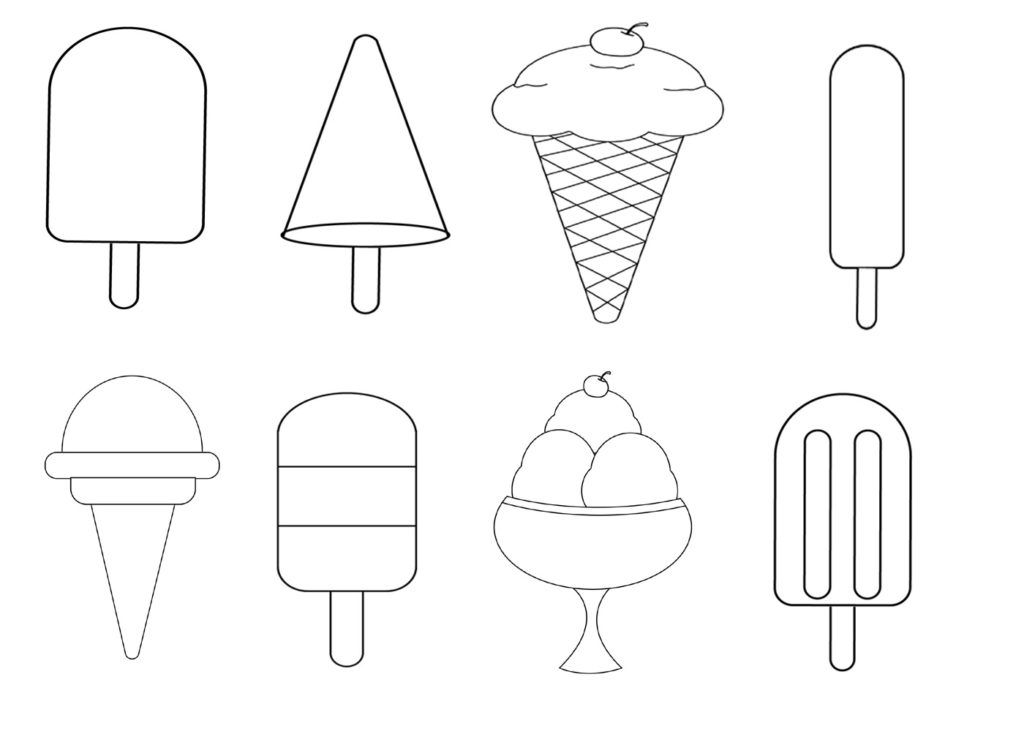 Detail Mewarnai Gambar Ice Cream Nomer 6